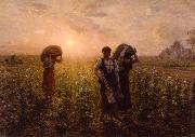 Jules Breton The End of the Working Day Sweden oil painting artist